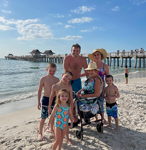 Grandaughter Joy and Family