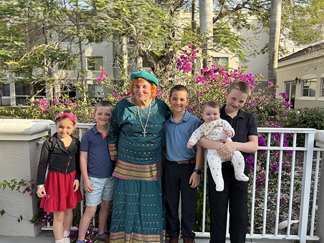 Grandaughter Joy and Family