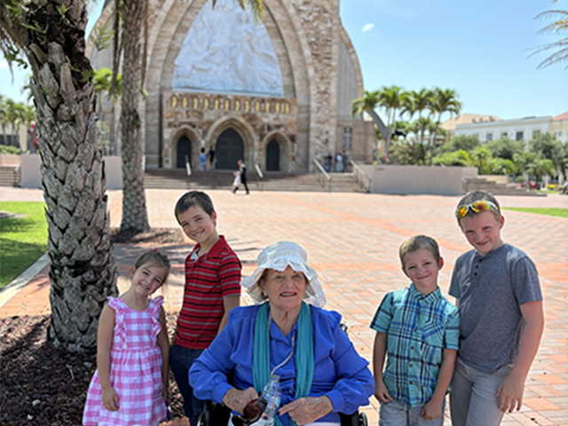 Grandaughter Joy and Family