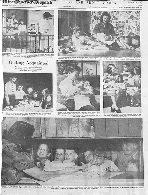 Larry's Birth In Observer Dispatch